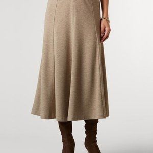 Coldwater Creek Ponte Heathered Boot Skirt (12)